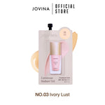 (Set 2 ซอง )Jovina : Luminous Foundation SPF 30 PA+++ รองพื้นโจวีน่า แบบซอง เนื้อบางเบา ปกปิดเรียบเนียน ขนาด 7g