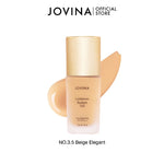 Jovina : Luminous Foundation SPF 30 PA+++ รองพื้นโจวีน่า แบบซอง เนื้อบางเบา ปกปิดเรียบเนียน ขนาด 7g