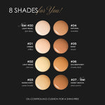 Jovina Glamorous Skin Longwear Cushion คุชชั่นดำ โจวีน่า สูตรผิว Semi-Glow SPF50+ PA+++